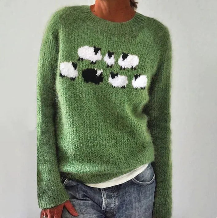 Sandra | Comfortable Cute Sheep Sweater
