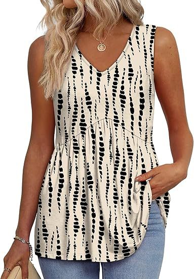 Kassandra | Women's V-Neck Sleeveless Top