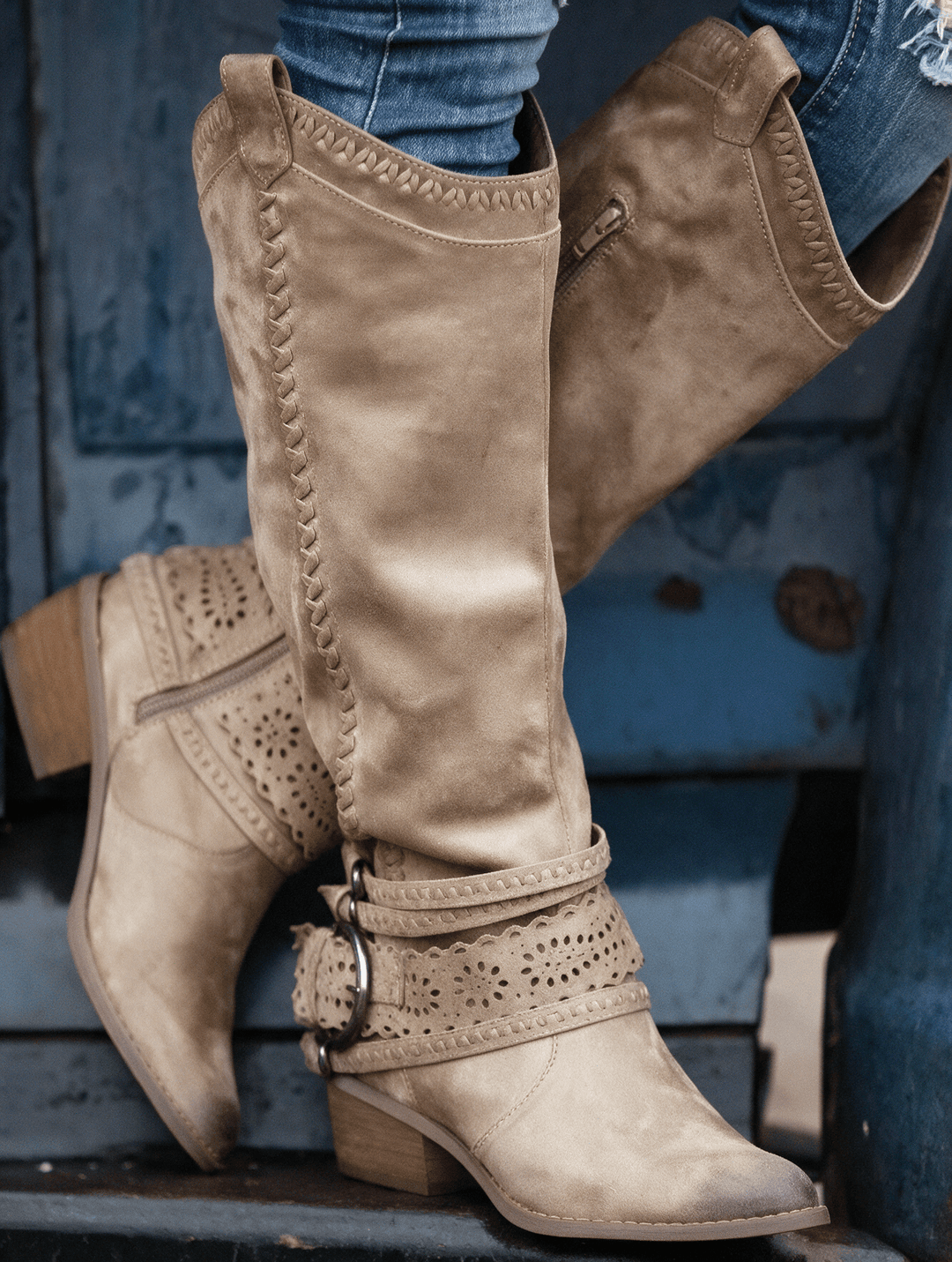 Barbara | Slouched Western Boots