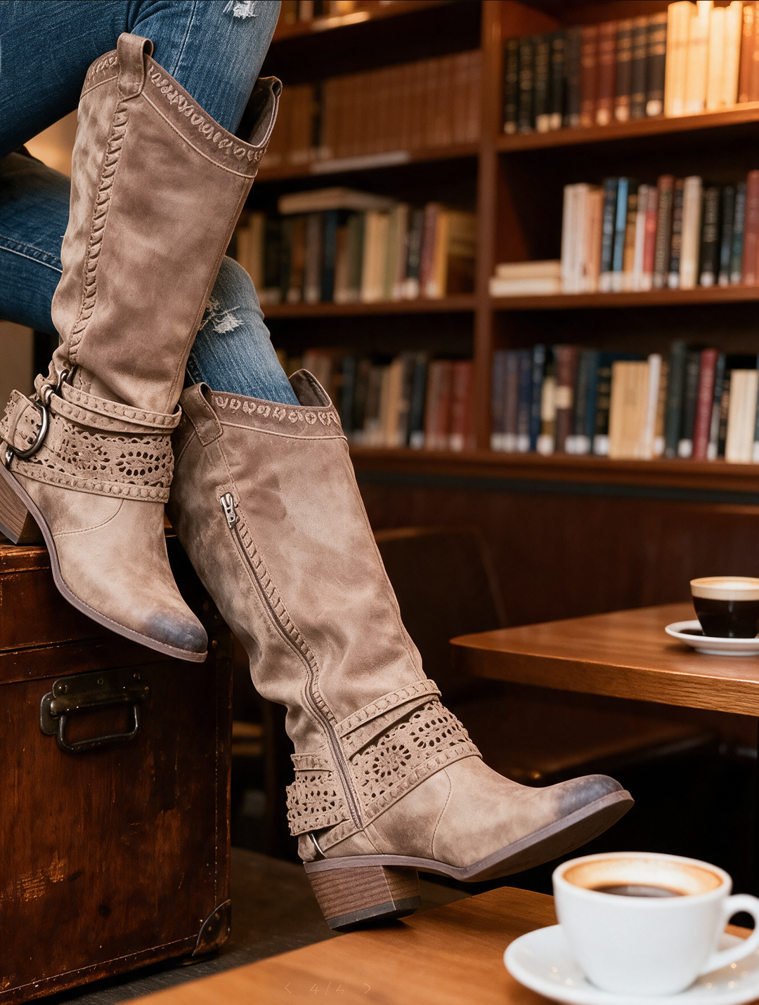 Barbara | Slouched Western Boots