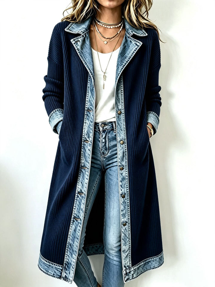 Sheila | Casual Long-Line Knit Cardigan