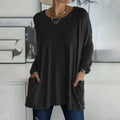 Tamsin | Women's Oversized Long Sleeve Tunic Top