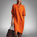 Vanthea | Women's Oversized Knit Sweater Dress