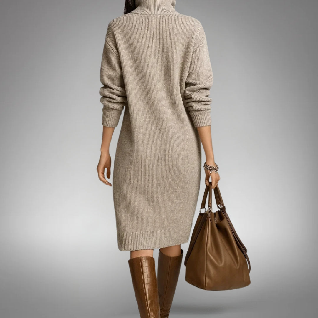 Vanthea | Women's Oversized Knit Sweater Dress