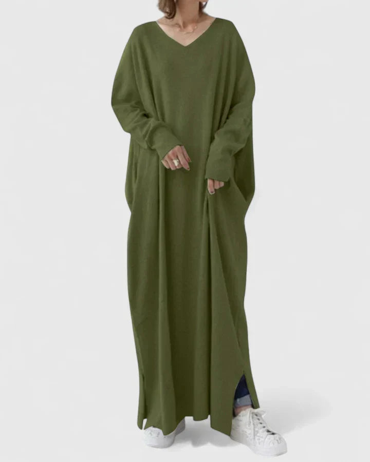 Varnelle | Women's Relaxed Fit Maxi Sweater Dress