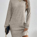 Veradne | Women's Ribbed Sweater Dress