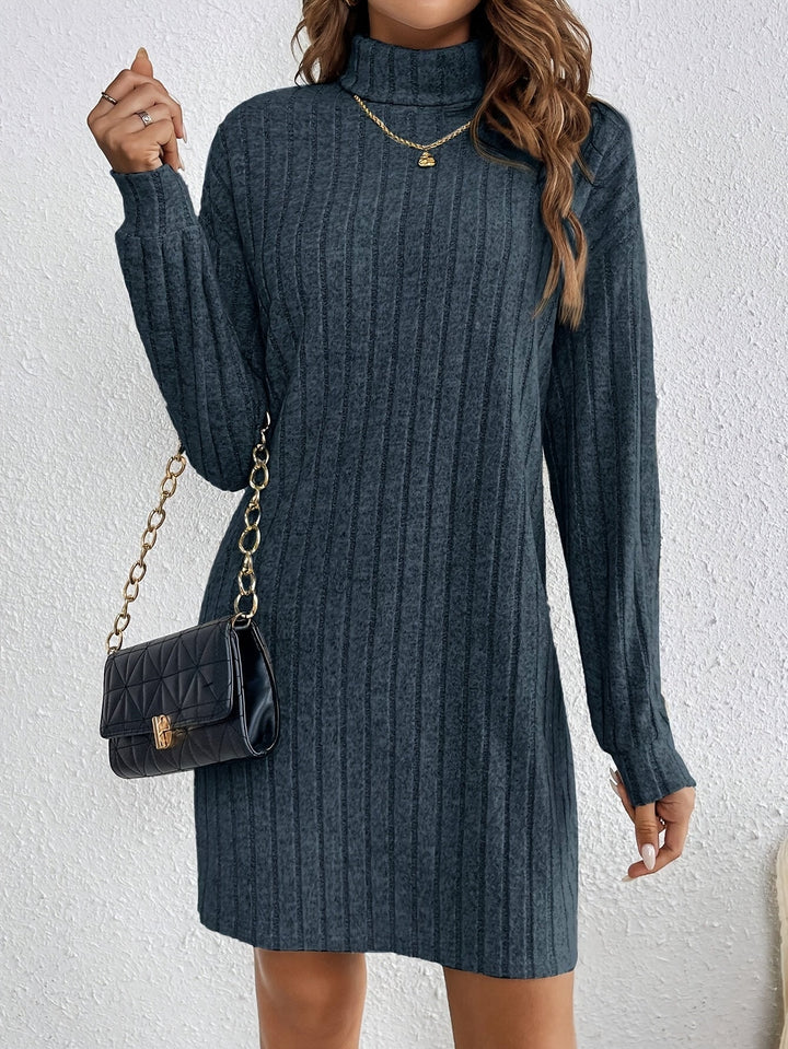 Veradne | Women's Ribbed Sweater Dress