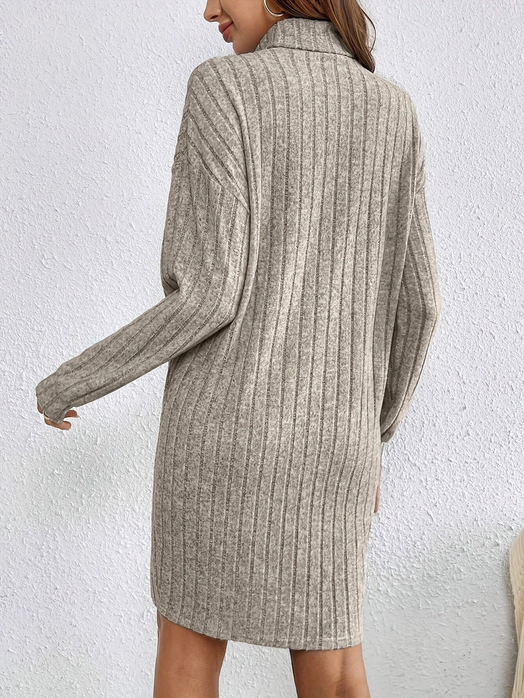 Veradne | Women's Ribbed Sweater Dress